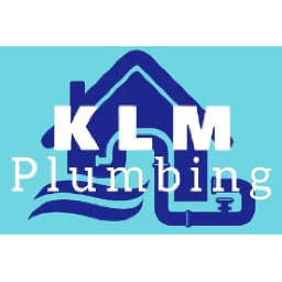 The klm plumbing logo